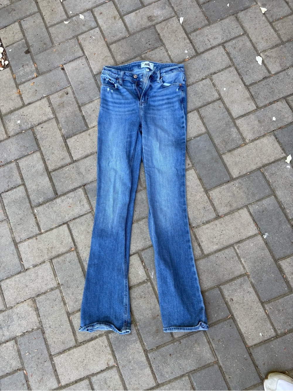 PAIGE High Rise Laurel Canyon 32" Bootcut Jean - Hackney - Picture 2 of 12